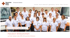 Desktop Screenshot of drk-bretten.de